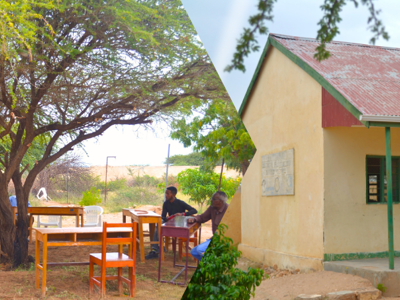 Link to The school that was once a minefield