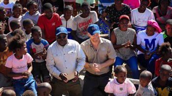 Prince Harry at EORE session